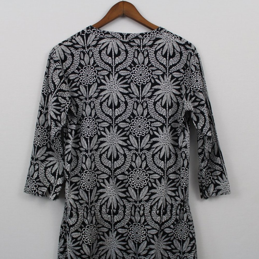 Hatley Black & White Drawstring Dress - Picture 11 of 16